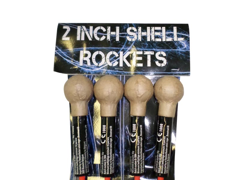 Gebruikelijk advies letterlijk 2 Inch Shell Rockets - HQFireworks Vuurwerk België
